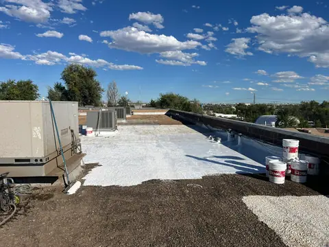 Section by section (Cool Roof Coating, North Denver)